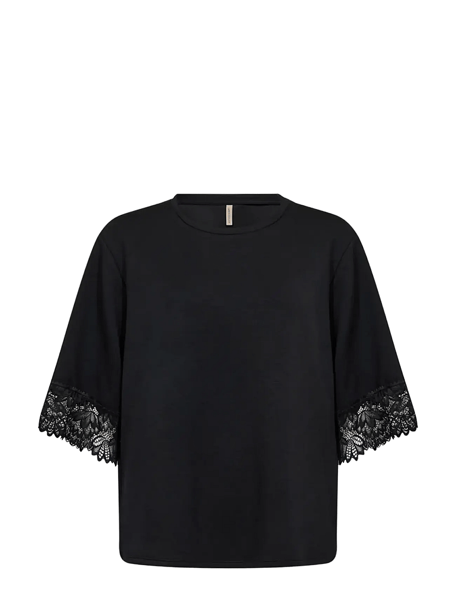Soyaconcept - SC-BANU - short-sleeved blouses - 9999 black - 1