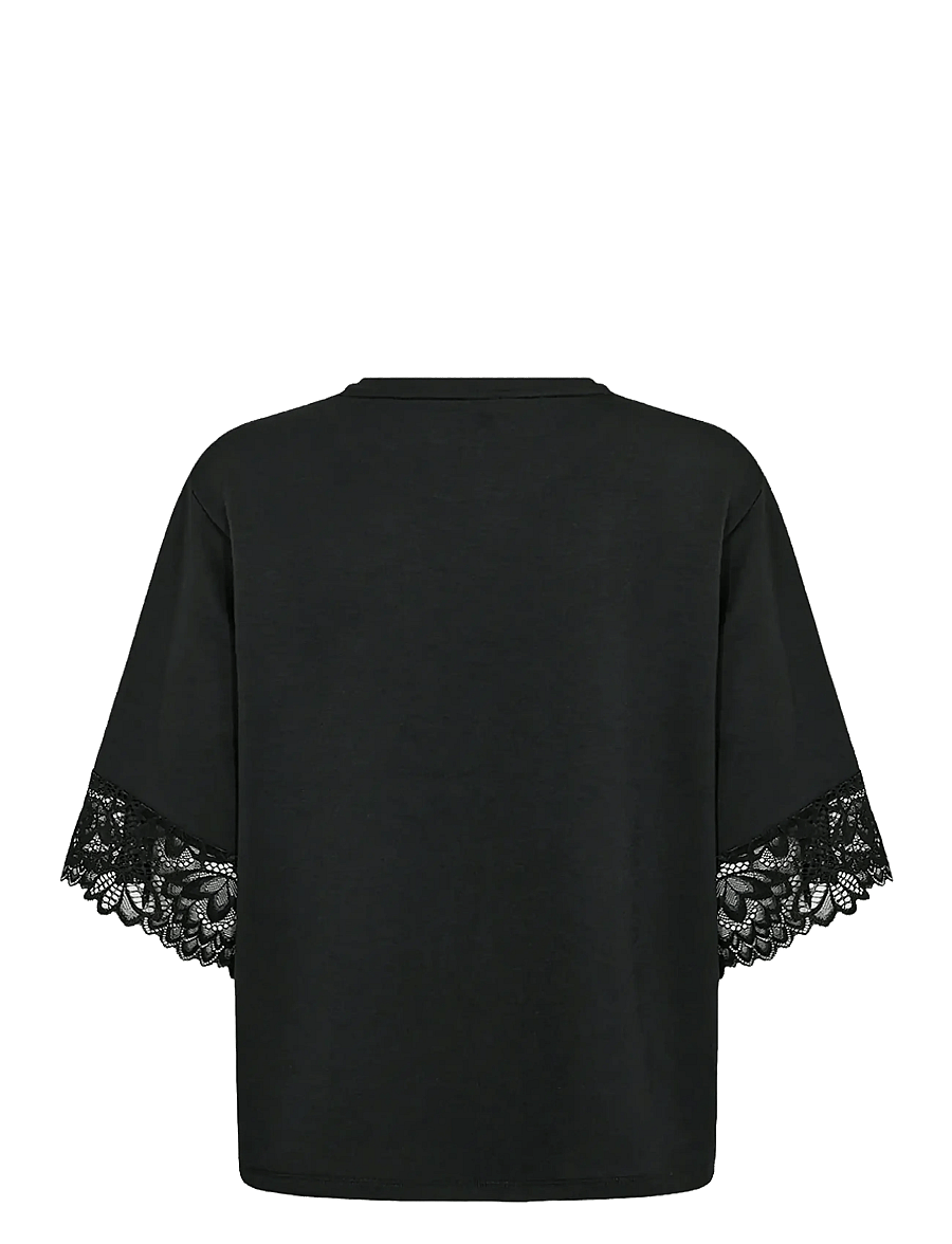 Soyaconcept - SC-BANU - short-sleeved blouses - 9999 black - 2