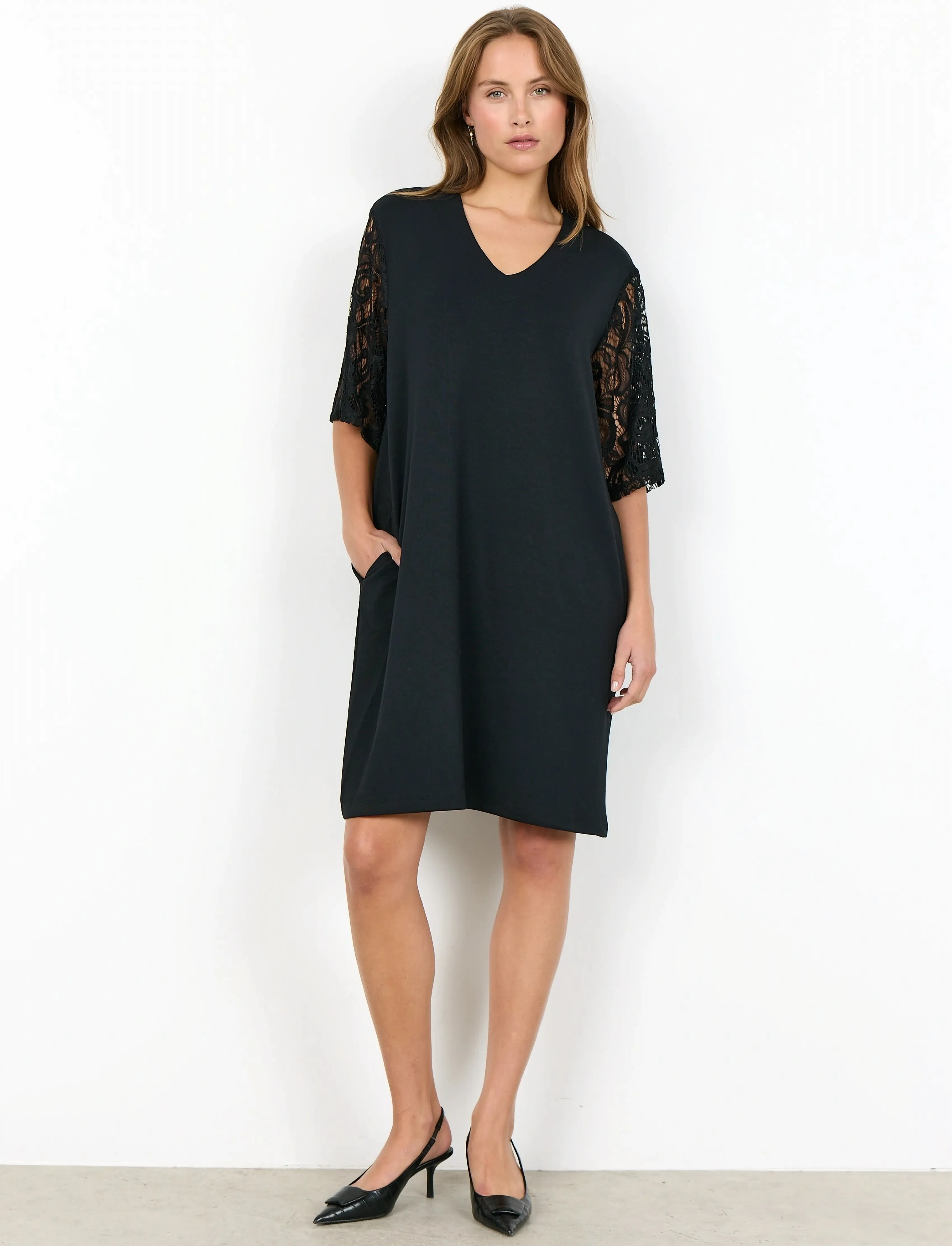 Soyaconcept - SC-BANU - midikleider - 9999 black - 3
