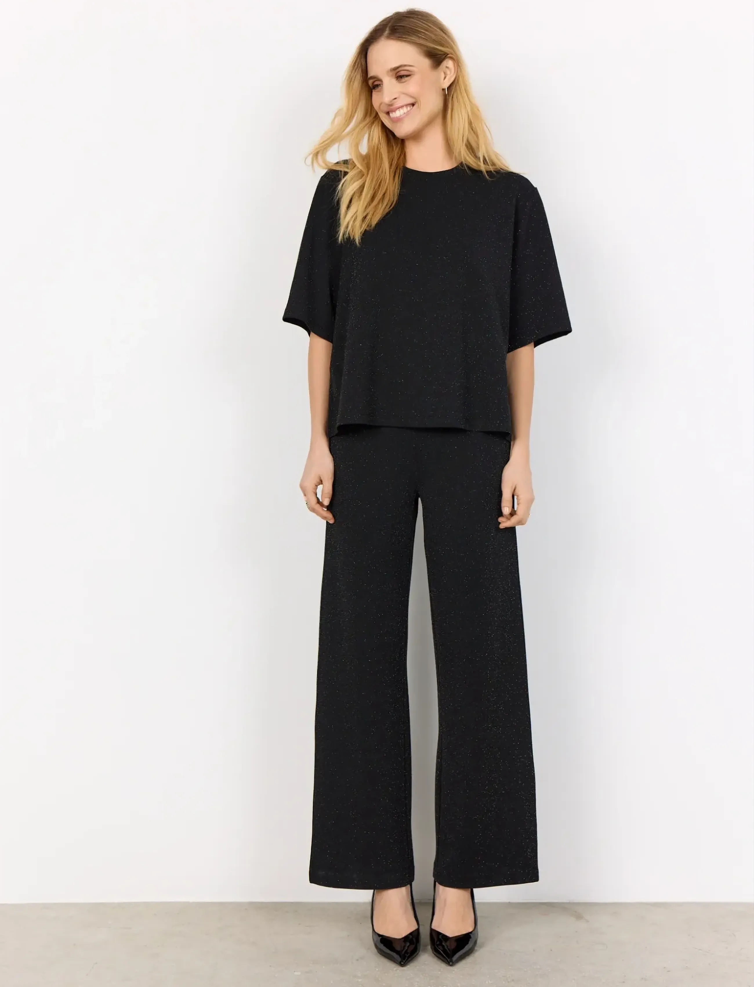 Soyaconcept - SC-ANDINE - t-shirts - 9999 black combi - 4