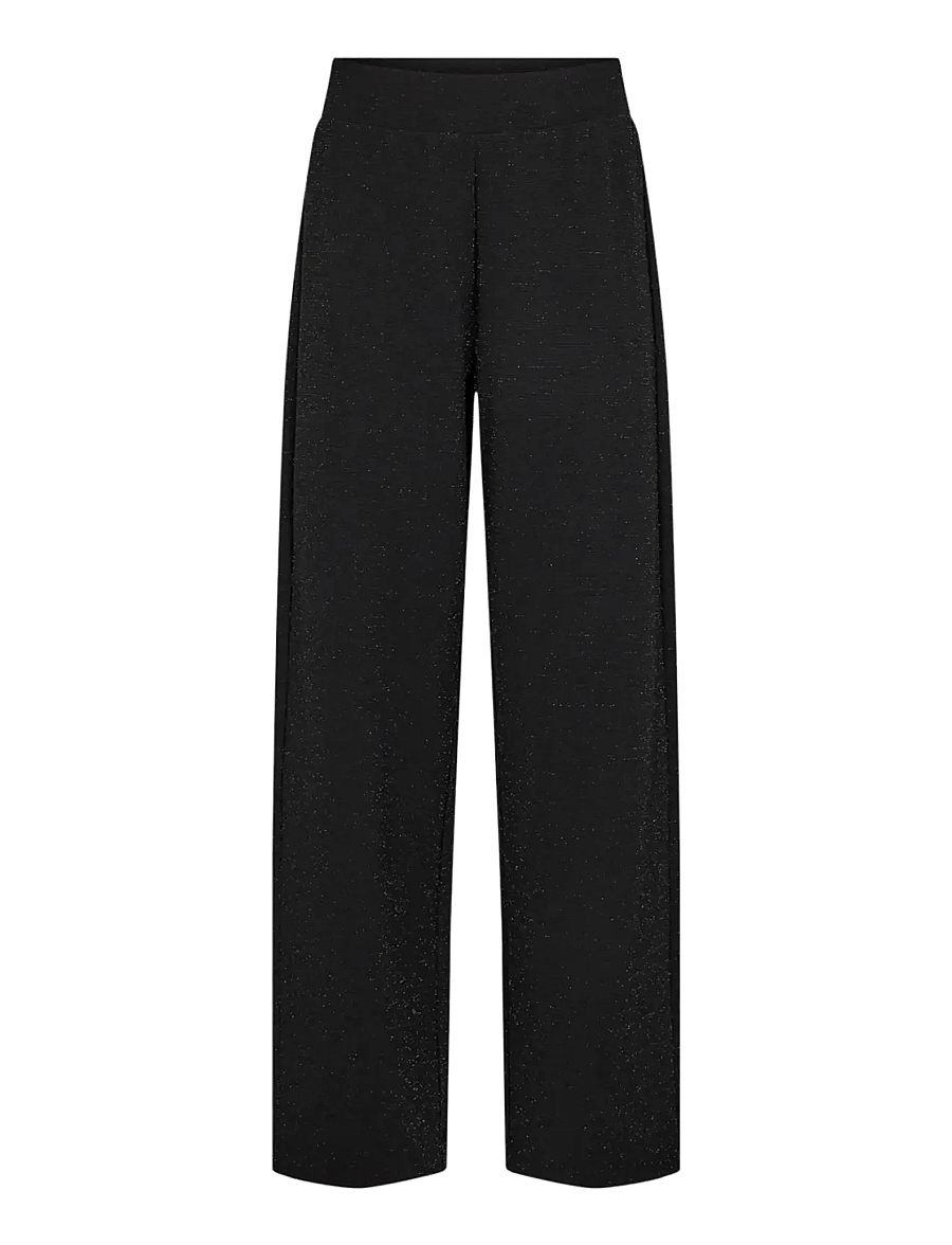 Soyaconcept - SC-ANDINE - wide leg trousers - 9999 black - 1