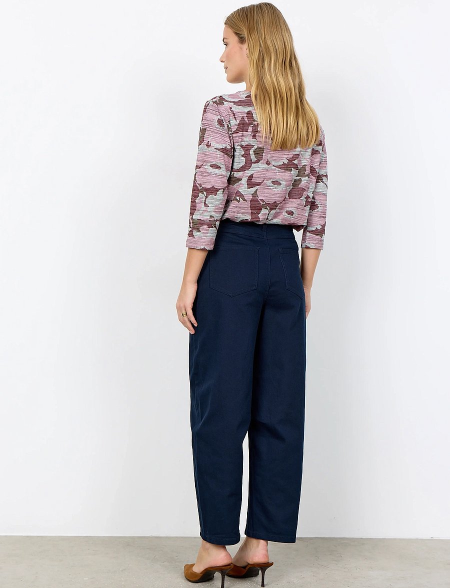 Soyaconcept - SC-GALINA - långärmade blusar - 4120c rose combi - 4
