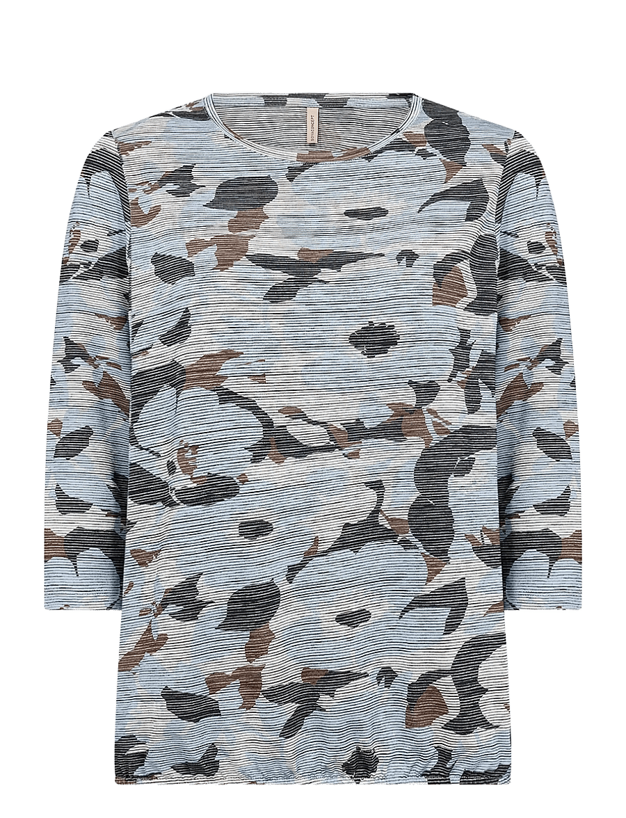 Soyaconcept - SC-GALINA - long sleeved blouses - 6250 windsurfer combi - 1