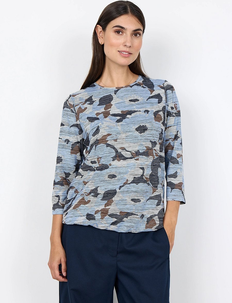 Soyaconcept - SC-GALINA - long sleeved blouses - 6250 windsurfer combi - 0