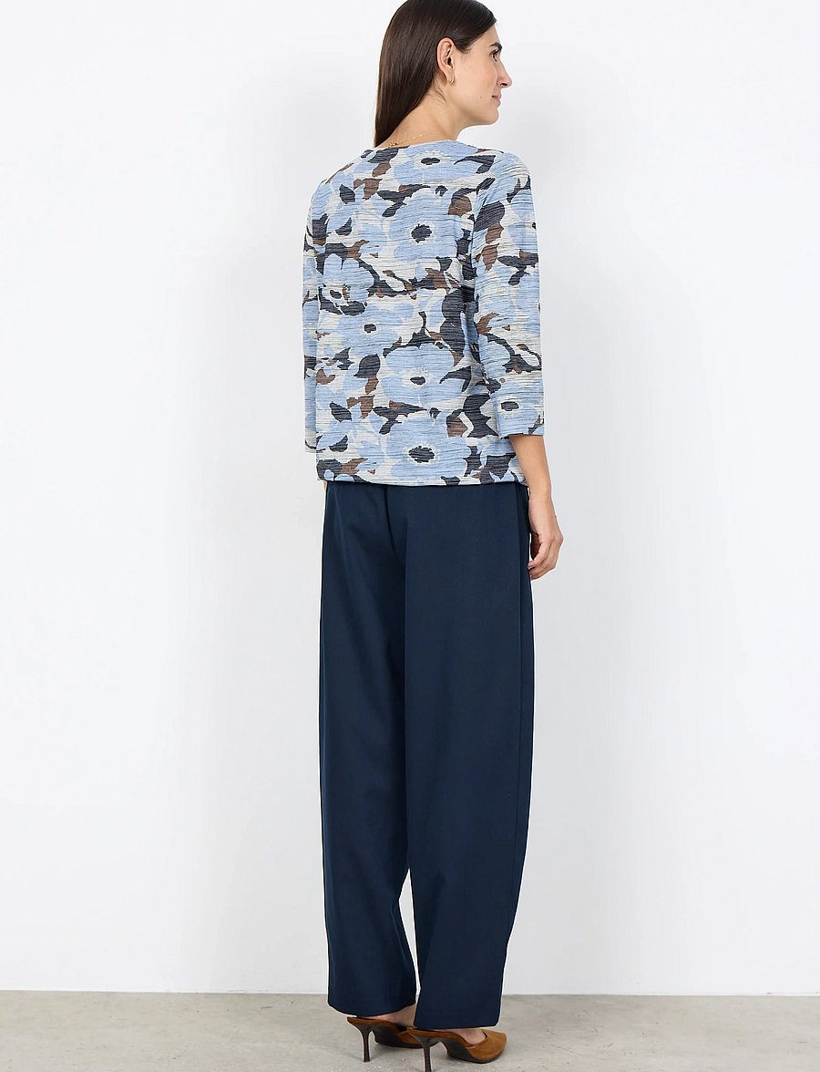 Soyaconcept - SC-GALINA - long sleeved blouses - 6250 windsurfer combi - 4