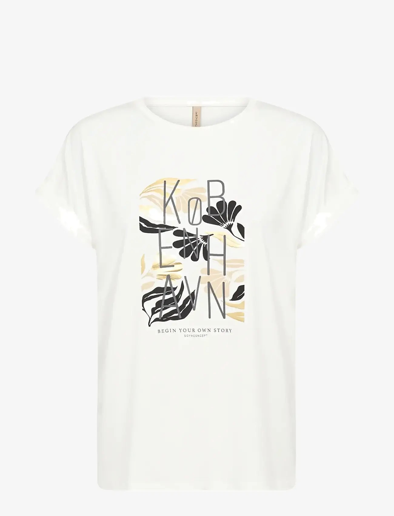 Soyaconcept - SC-MARICA FP - t-shirts - 9999 black - 1