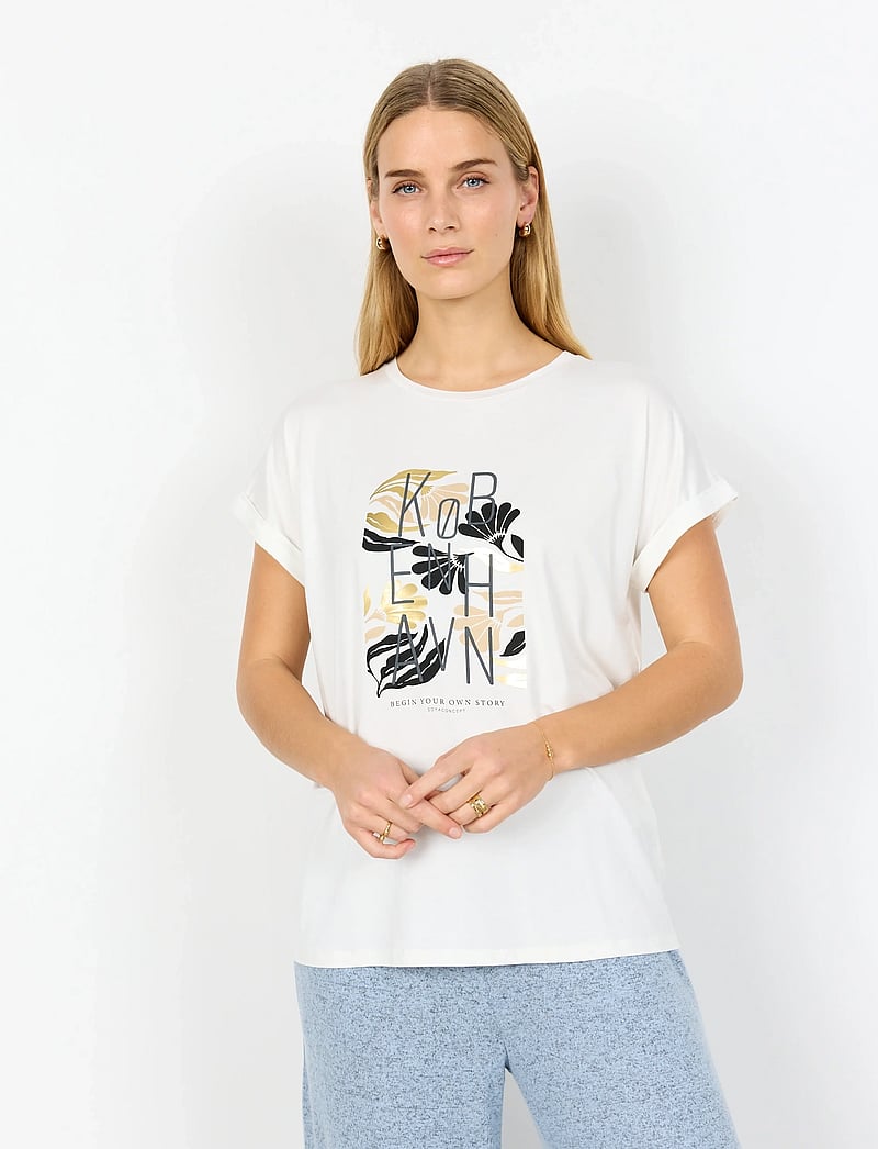 Soyaconcept - SC-MARICA FP - t-shirts - 9999 black - 0