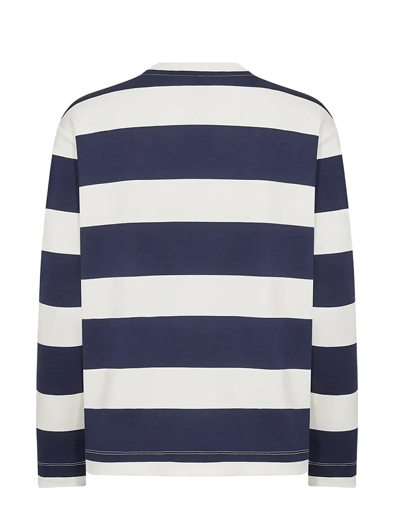Soyaconcept - SC-BARNI - langärmlige tops - 6910 navy combi - 2