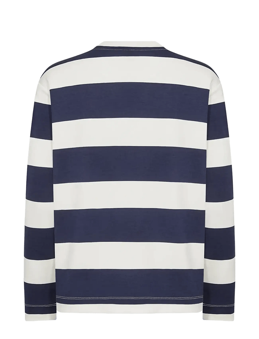 Soyaconcept - SC-BARNI - langärmlige tops - 6910 navy combi - 2