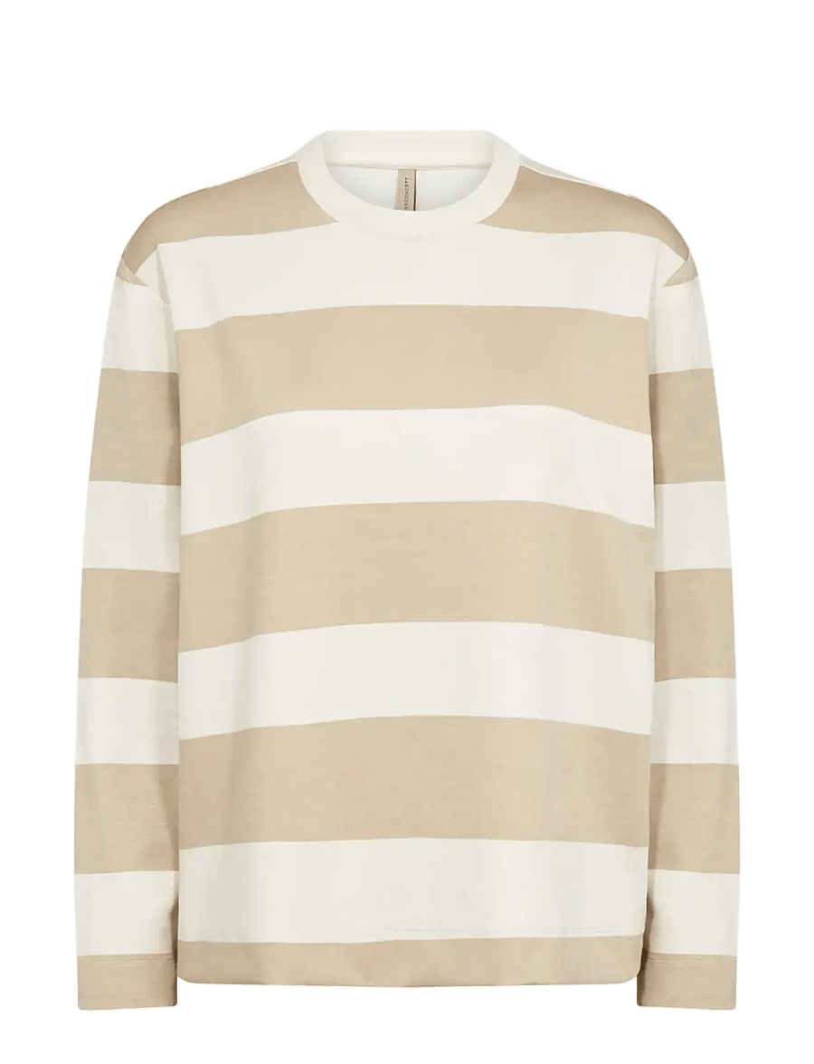 Soyaconcept - SC-BARNI - pitkähihaiset paidat - 8008 sand combi - 1