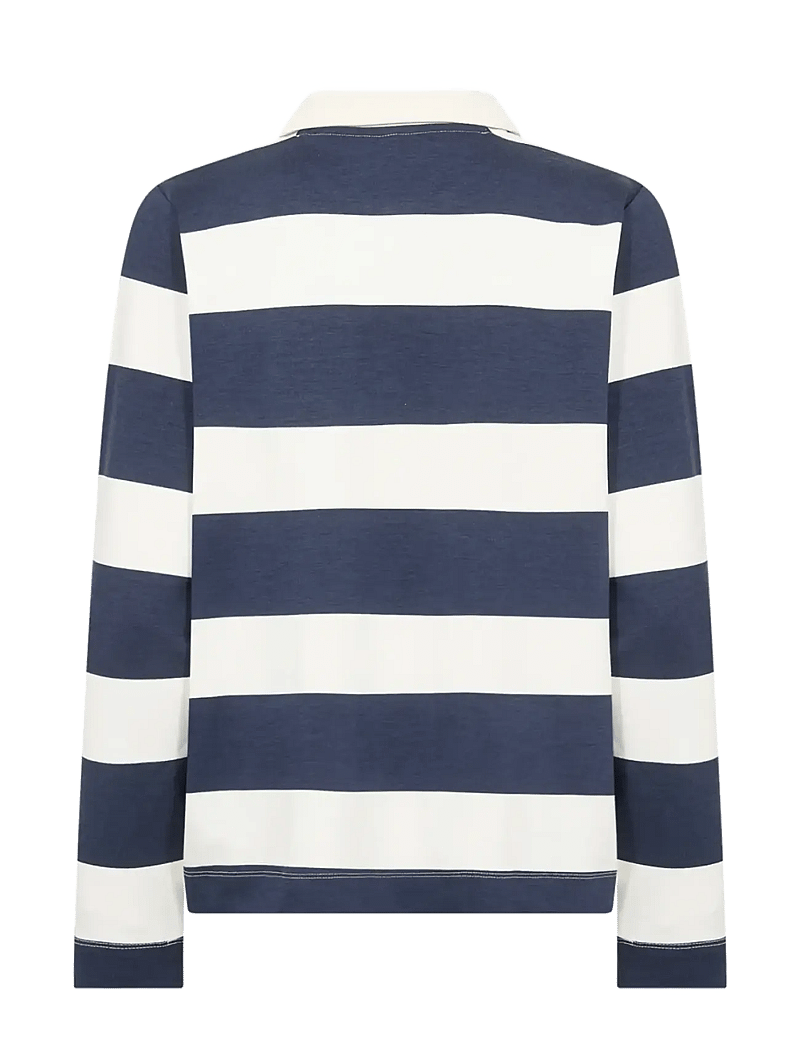 Soyaconcept - SC-BARNI - langärmlige tops - 6910 navy combi - 2
