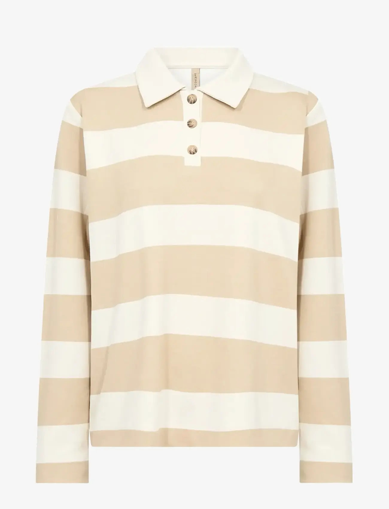 Soyaconcept - SC-BARNI - pikkade varrukatega alussärgid - 8008 sand combi - 1