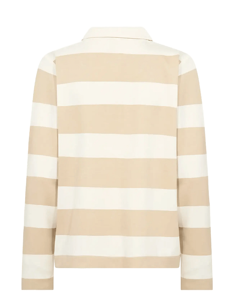 Soyaconcept - SC-BARNI - langärmlige tops - 8008 sand combi - 2