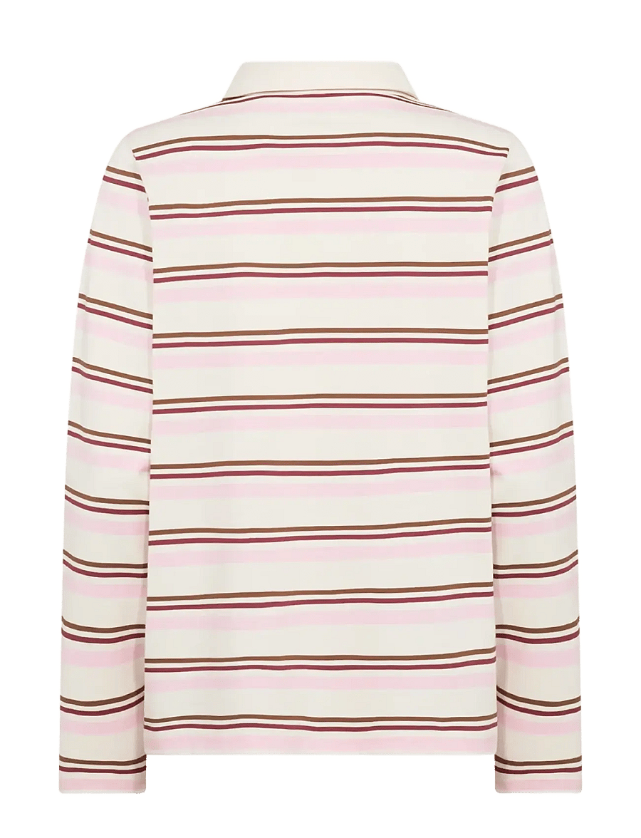 Soyaconcept - SC-BASE - palaidinukės ilgomis rankovėmis - 4120c rose combi - 2