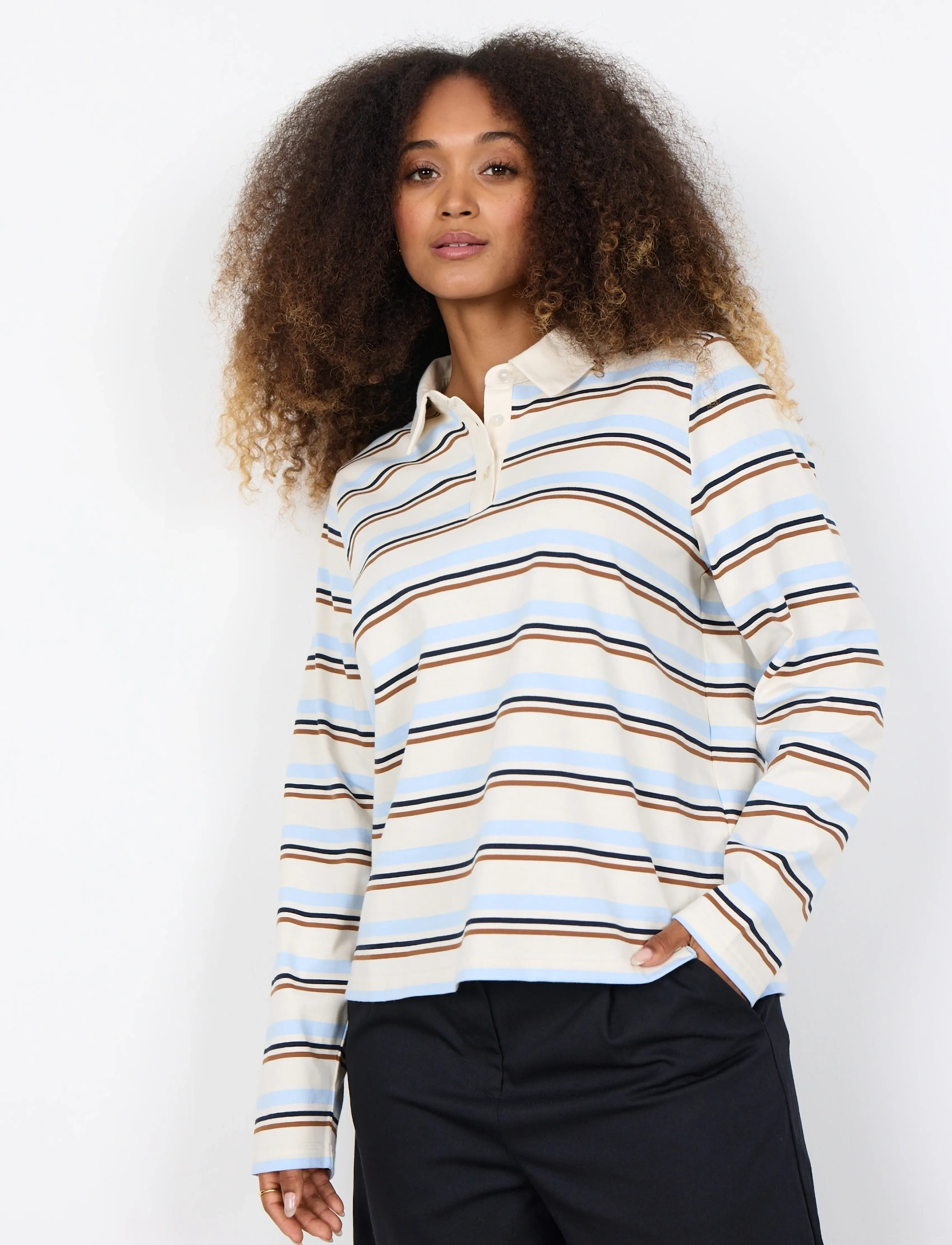 Soyaconcept SC-BASE - Langærmede toppe - 6250 WINDSURFER COMBI / multi