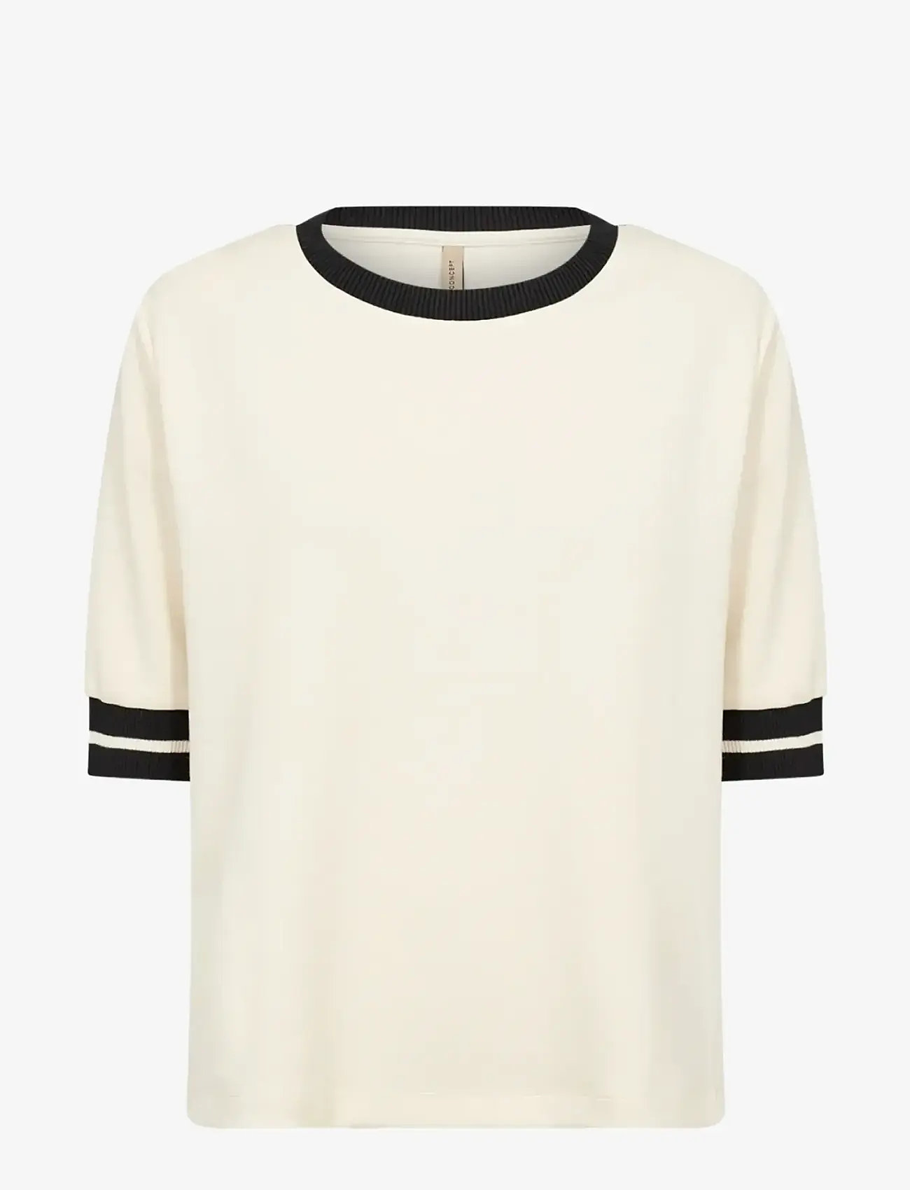 Soyaconcept - SC-BANU - kurzämlige blusen - 1620 cream - 0