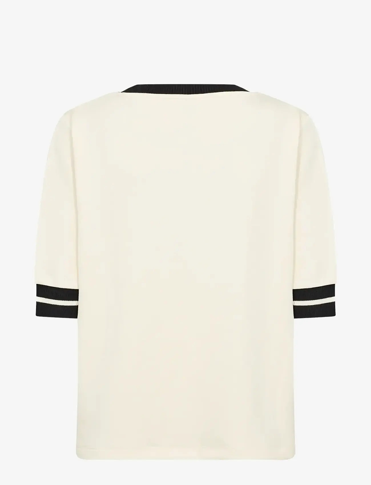 Soyaconcept - SC-BANU - kurzämlige blusen - 1620 cream - 1