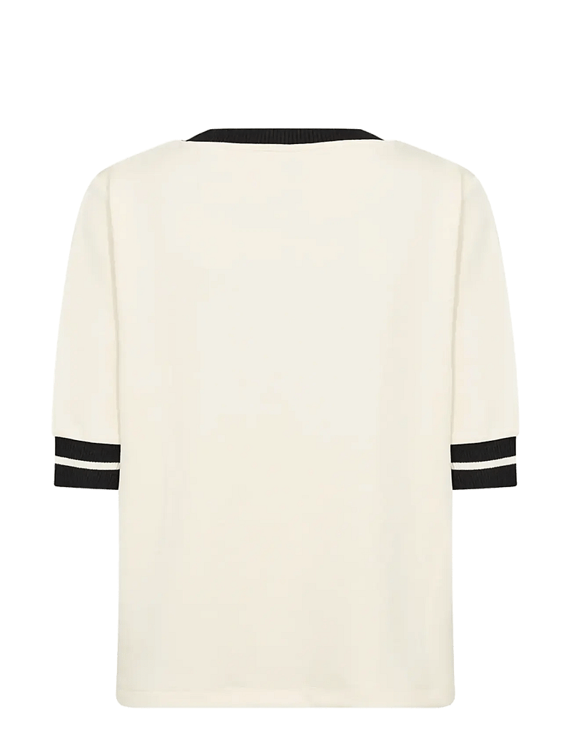 Soyaconcept - SC-BANU - kurzämlige blusen - 1620 cream - 1