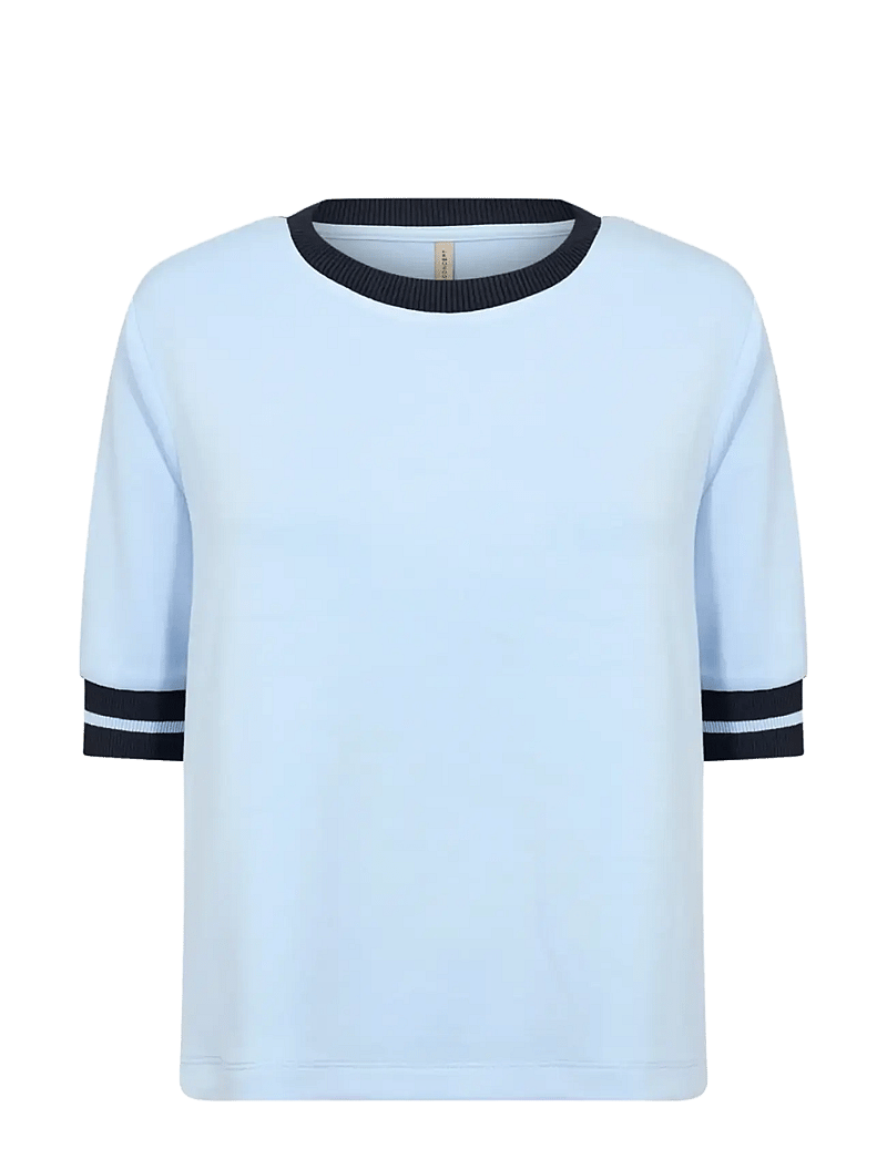 Soyaconcept - SC-BANU - kortærmede bluser - 6250 windsurfer - 1