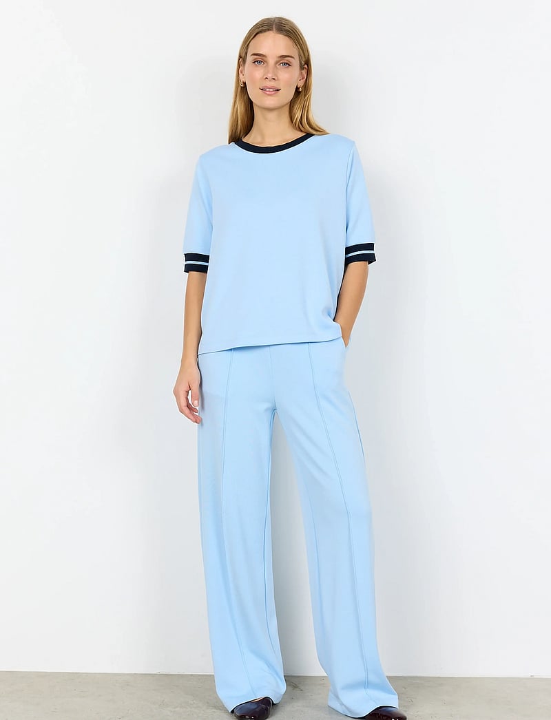 Soyaconcept - SC-BANU - kortærmede bluser - 6250 windsurfer - 3