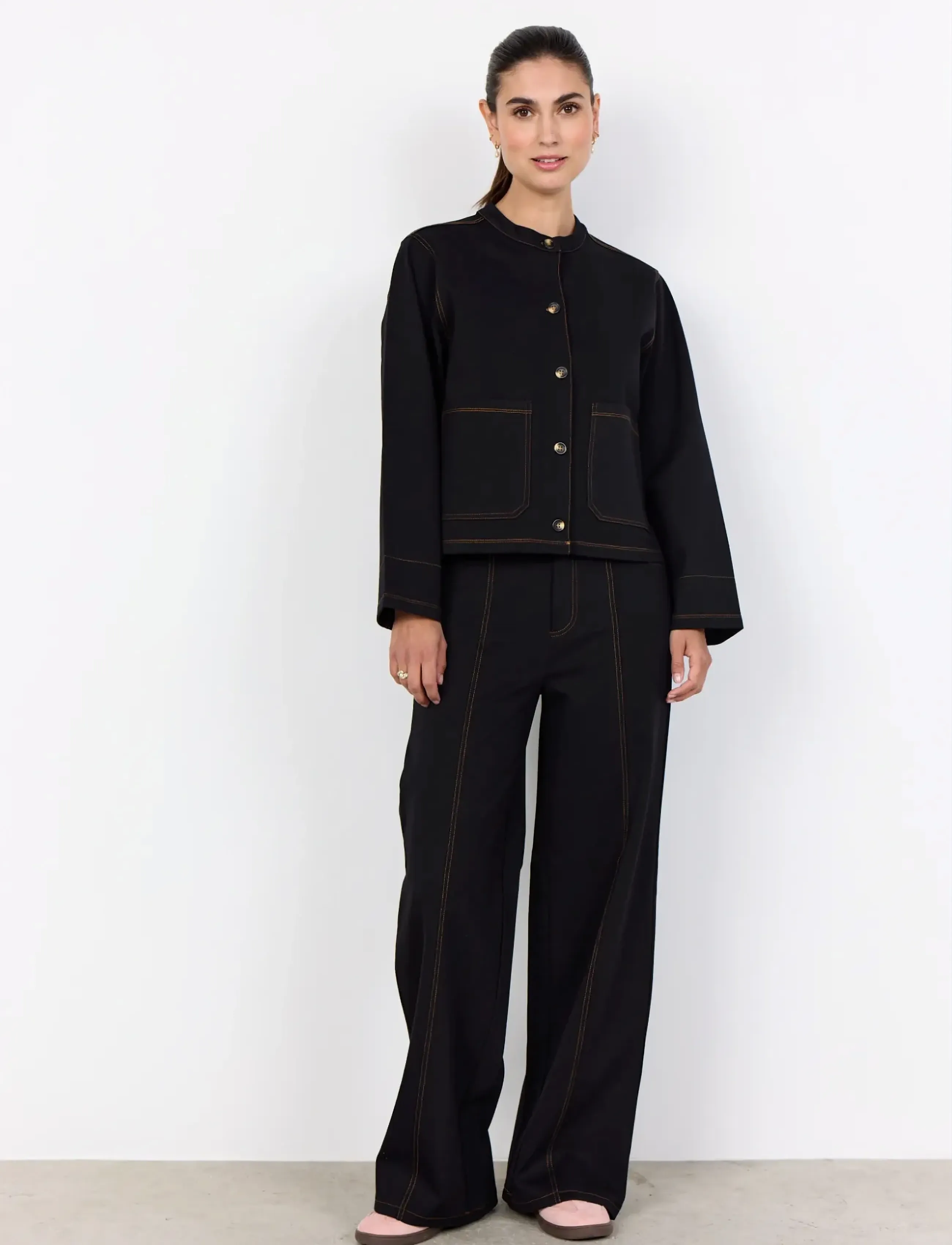 Soyaconcept - SC-BLANCA - ulkovaatteet - 9999 black - 4
