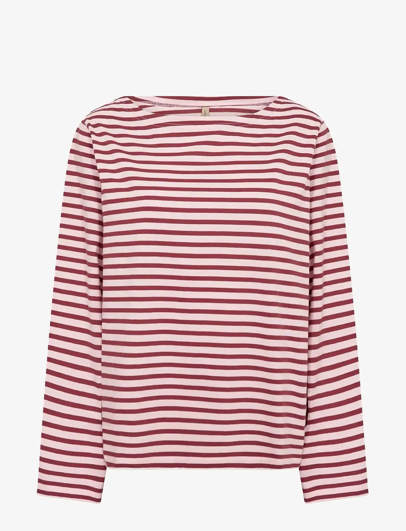Soyaconcept - SC-BRI - langærmede bluser - 4120c rose combi - 1