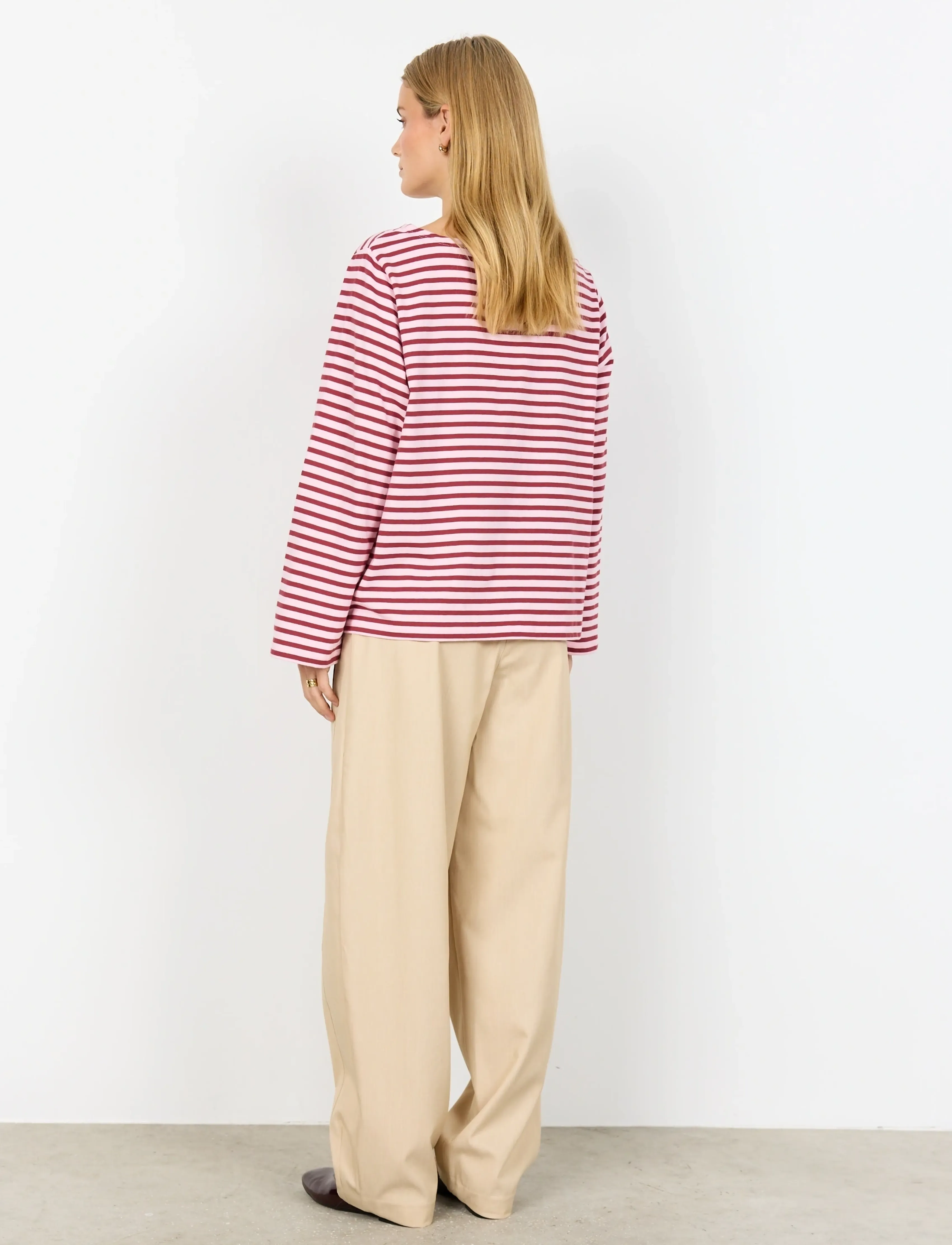 Soyaconcept - SC-BRI - langærmede bluser - 4120c rose combi - 4