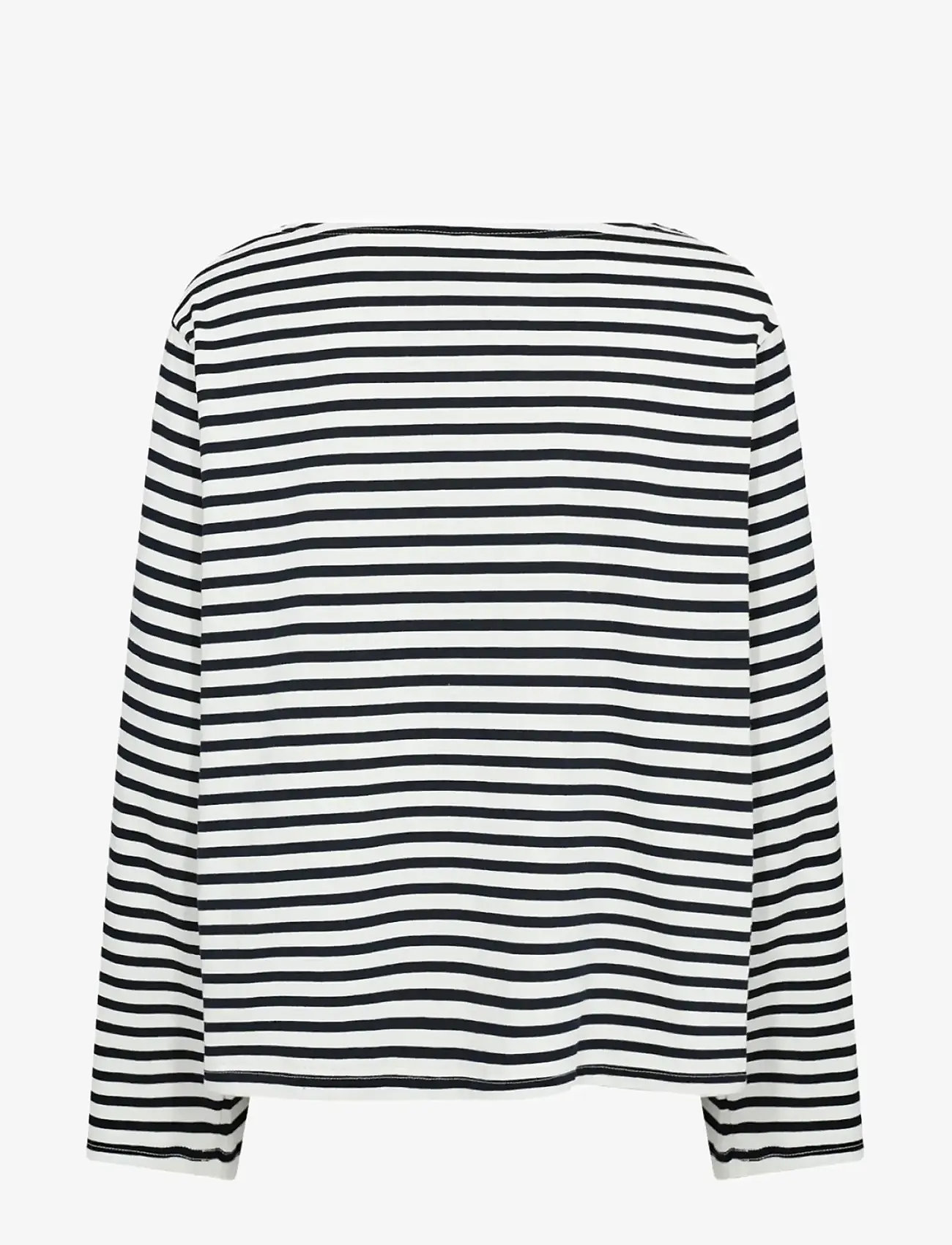 Soyaconcept - SC-BRI - long sleeved blouses - 6910 navy combi - 2