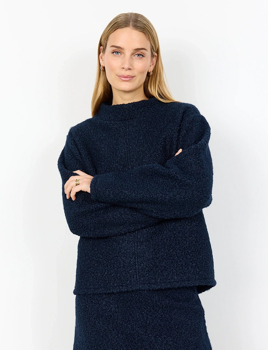 Soyaconcept - SC-SHAIMA - rollkragenpullover - 6910 navy - 0