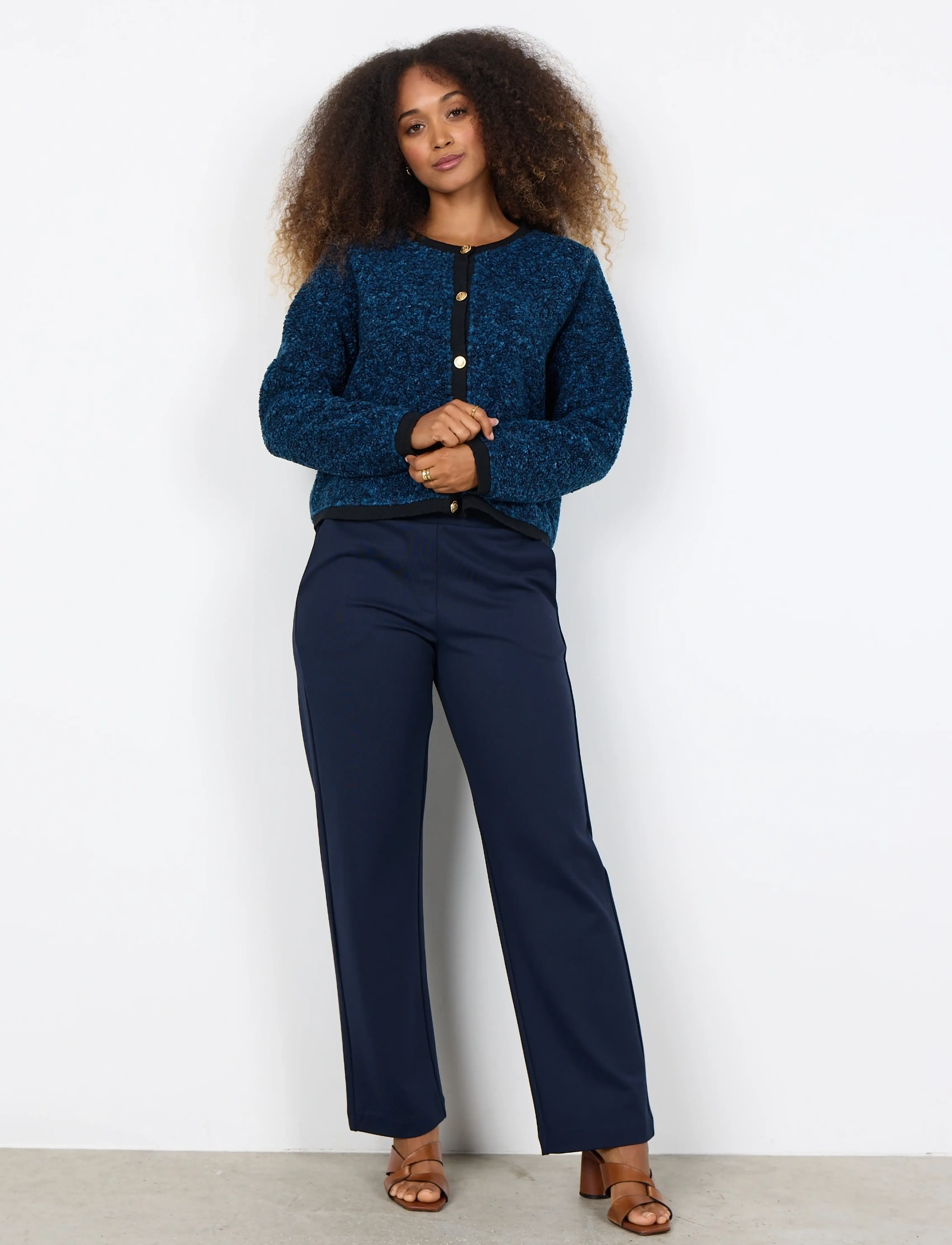 Soyaconcept - SC-BESSIE - spring jackets - 96910 navy melange combi - 3