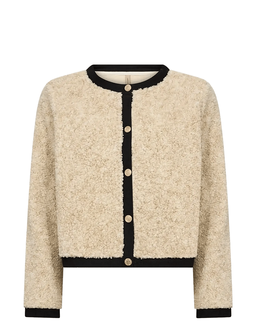 Soyaconcept - SC-BESSIE - frühlingsjacken - 91620 cream melange combi - 1