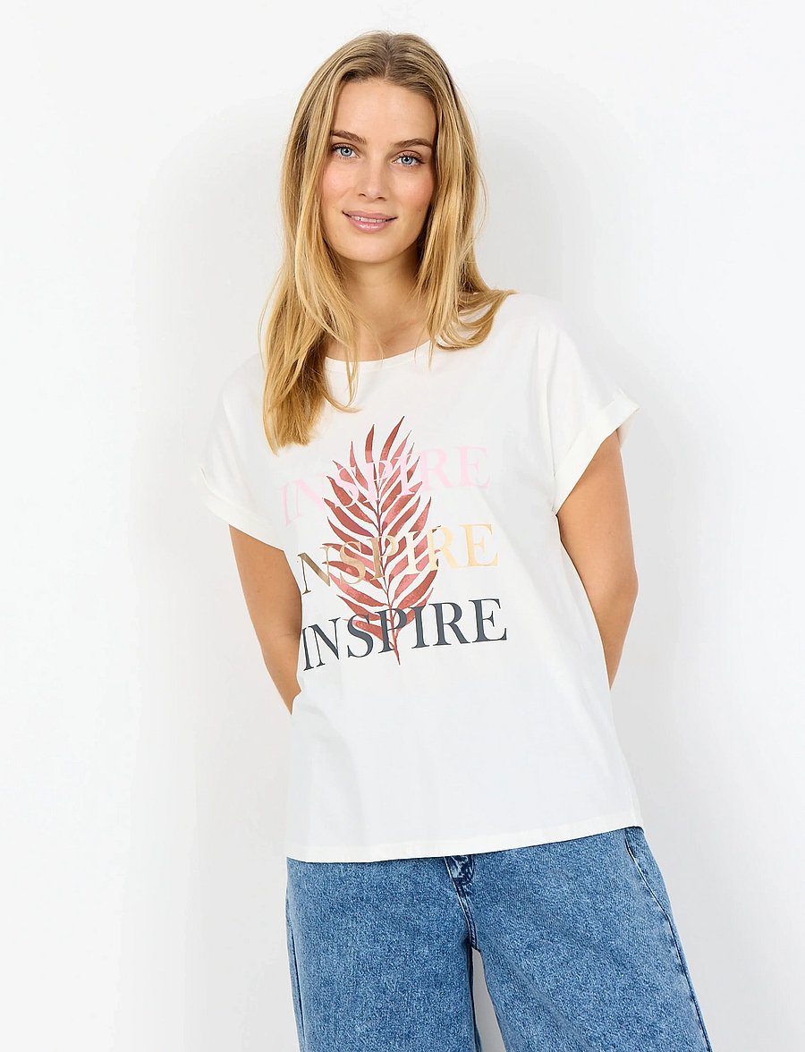Soyaconcept - SC-RINA FP - t-shirts - 4470 dk. red - 0