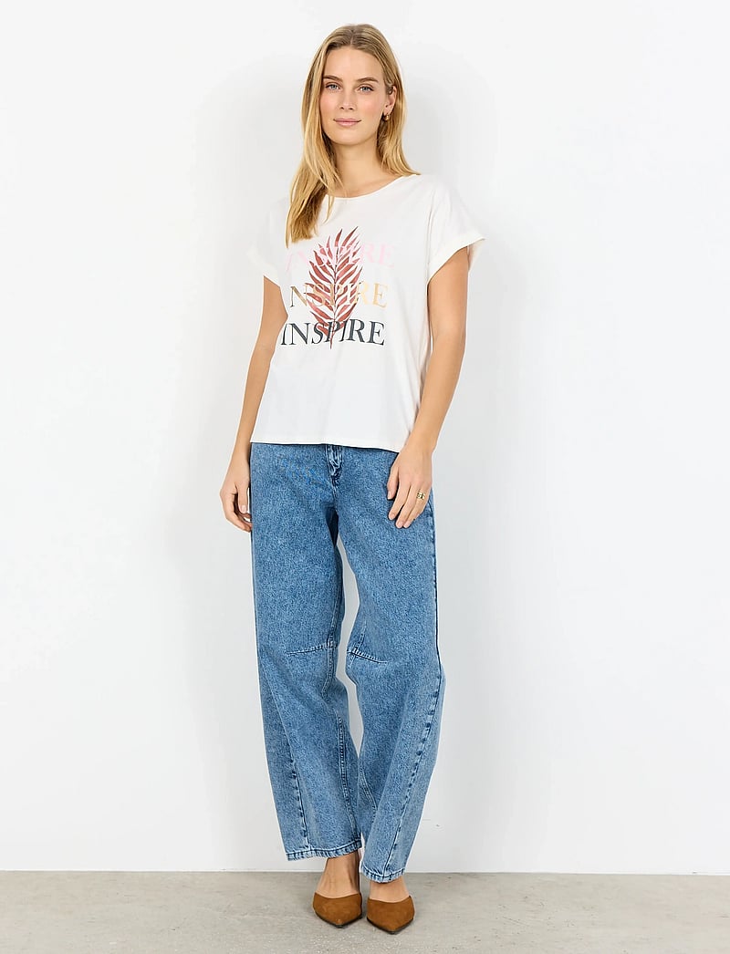 Soyaconcept - SC-RINA FP - t-shirts - 4470 dk. red - 3