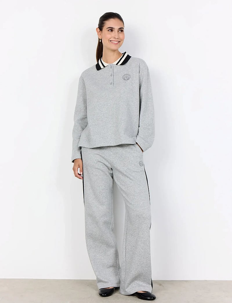 Soyaconcept - SC-ANGELIN - langärmlige tops - 99110 lt grey melange - 3