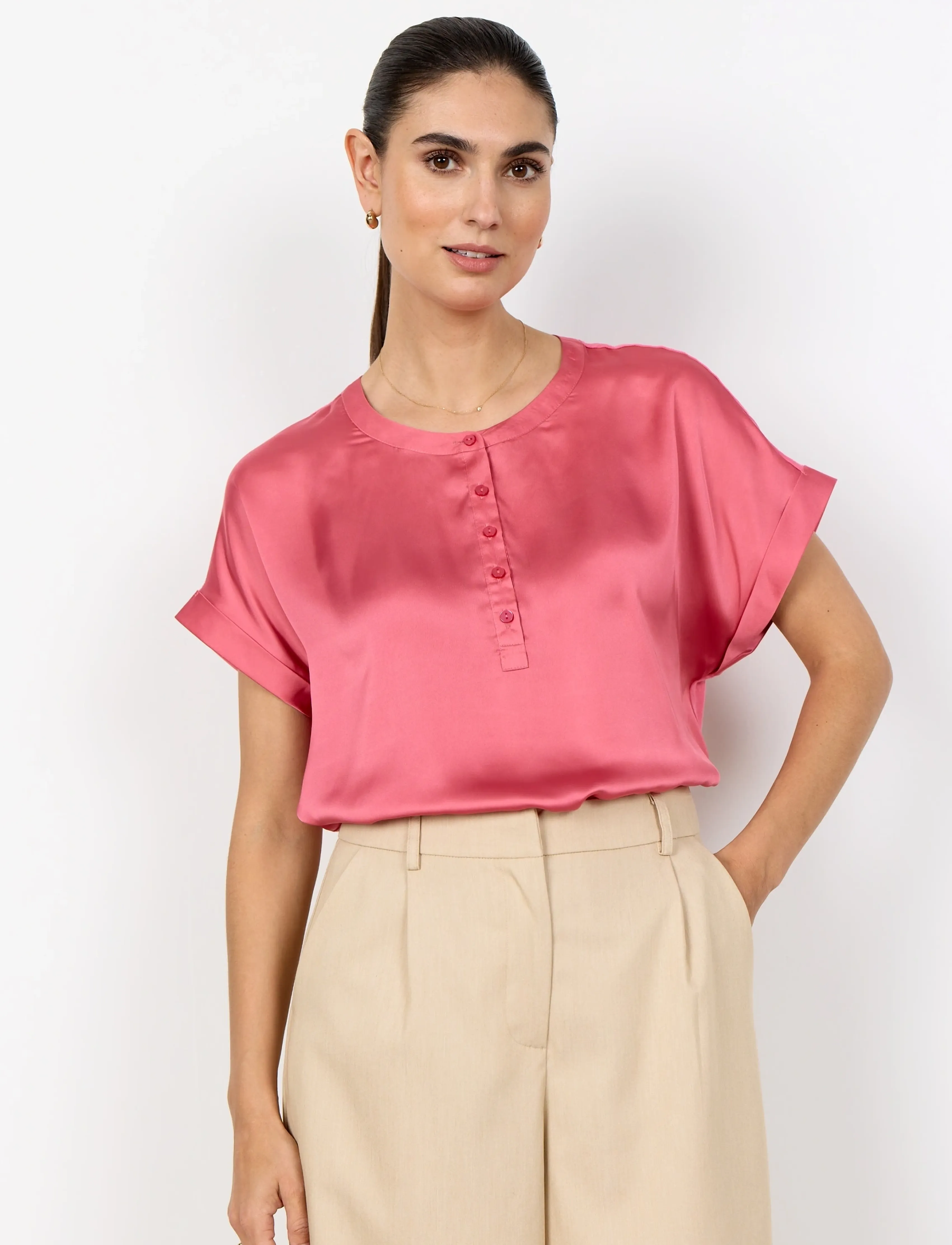 Soyaconcept SC-THILDE - T-shirts - 4390 RAPTURE ROSE / pink/rose