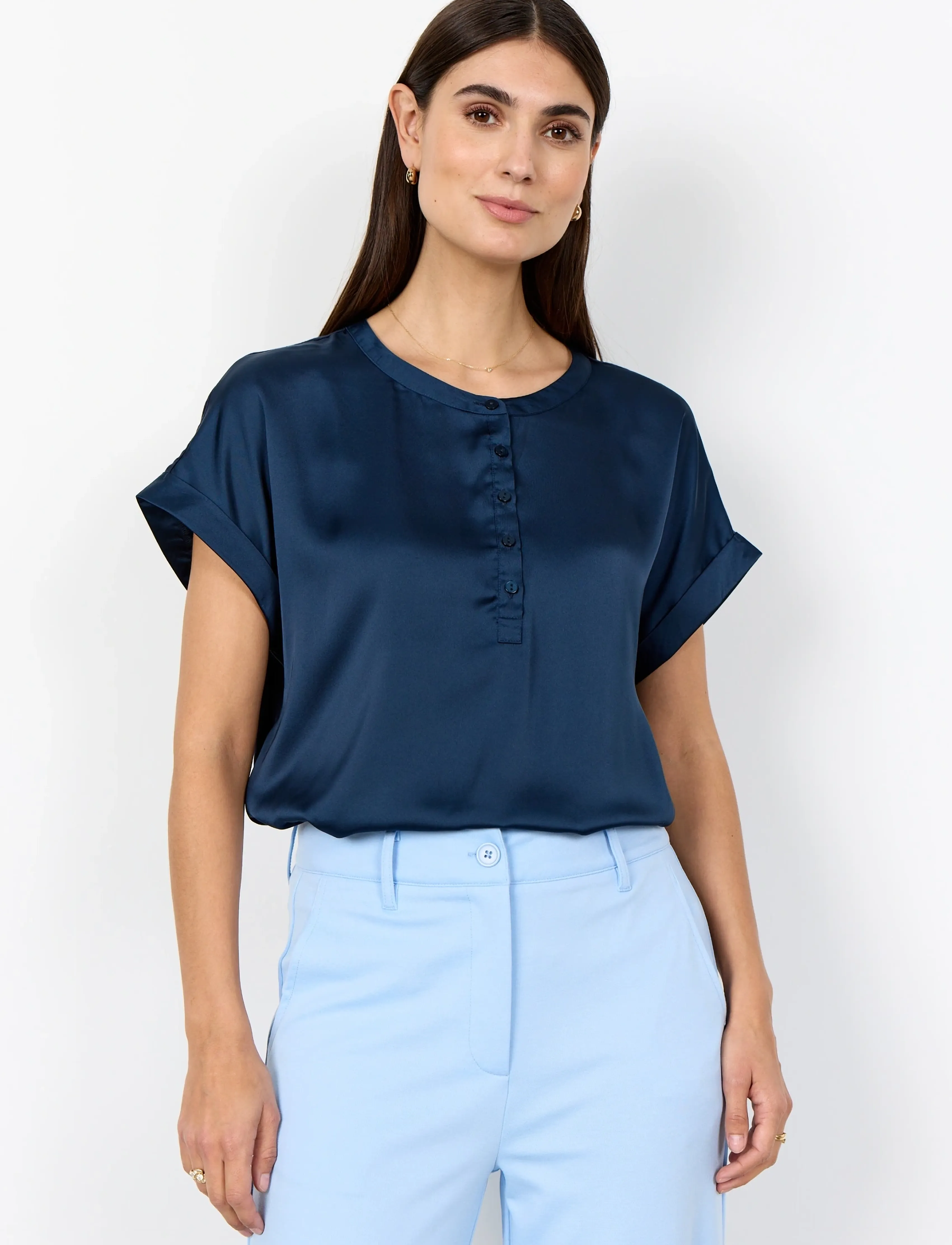 Soyaconcept SC-THILDE - T-shirts - 6910 NAVY / navy