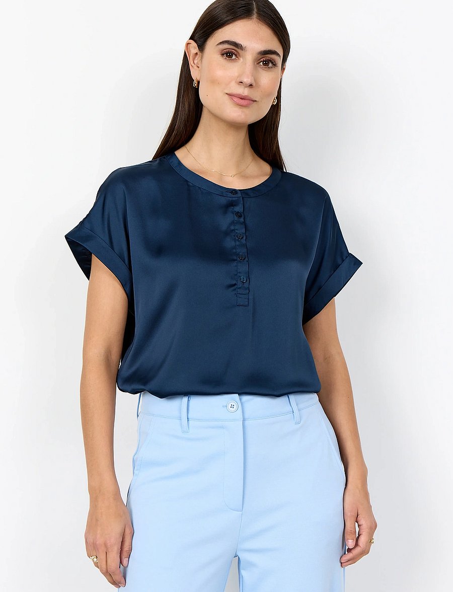 Soyaconcept - SC-THILDE - t-shirts - 6910 navy - 0