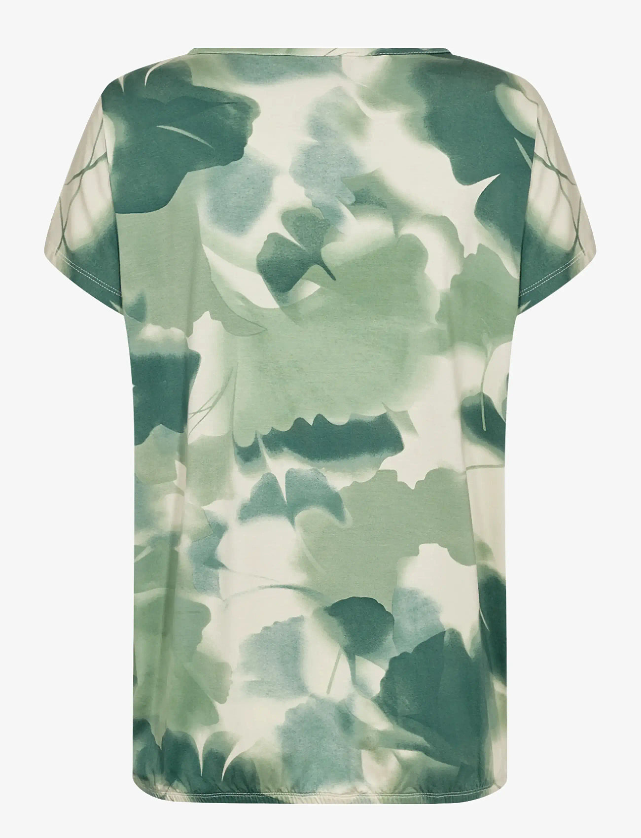 Soyaconcept - SC-MARICA AOP - t-shirts - 7505c frosty spruce combi - 2