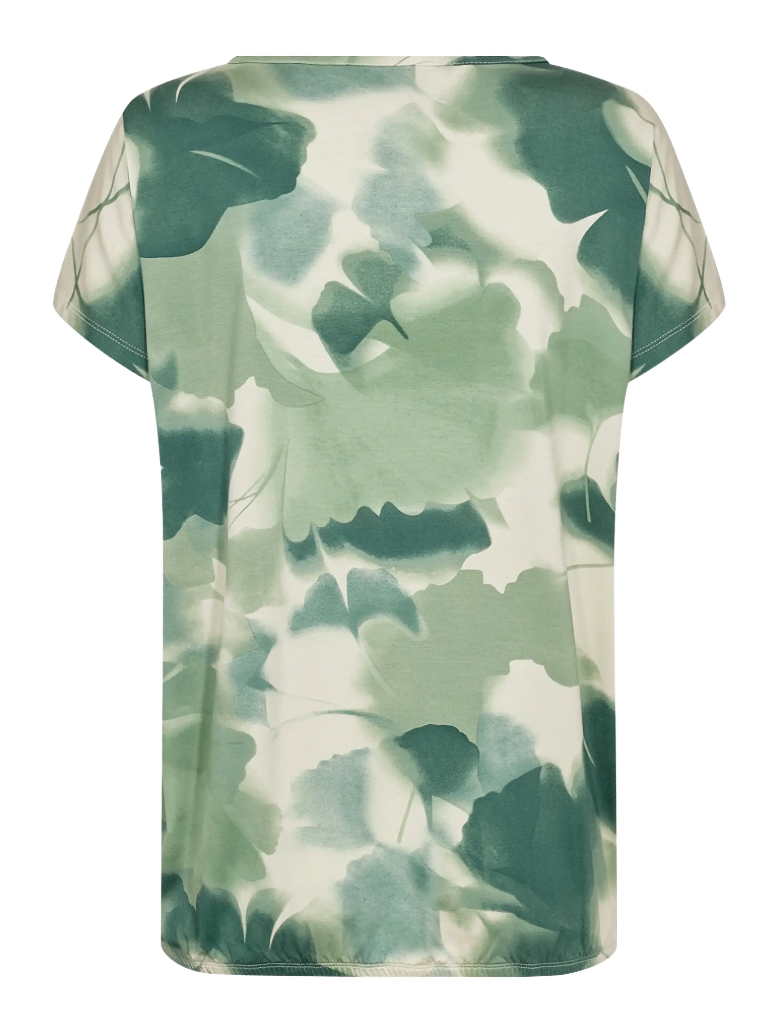 Soyaconcept - SC-MARICA AOP - t-shirts - 7505c frosty spruce combi - 2