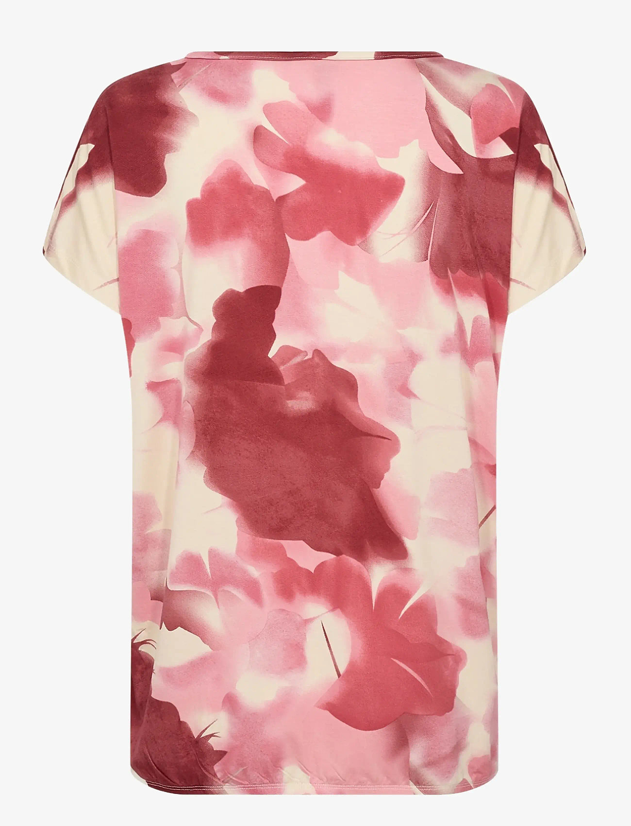 Soyaconcept - SC-MARICA AOP - t-shirts - 4390 rapture rose combi - 2