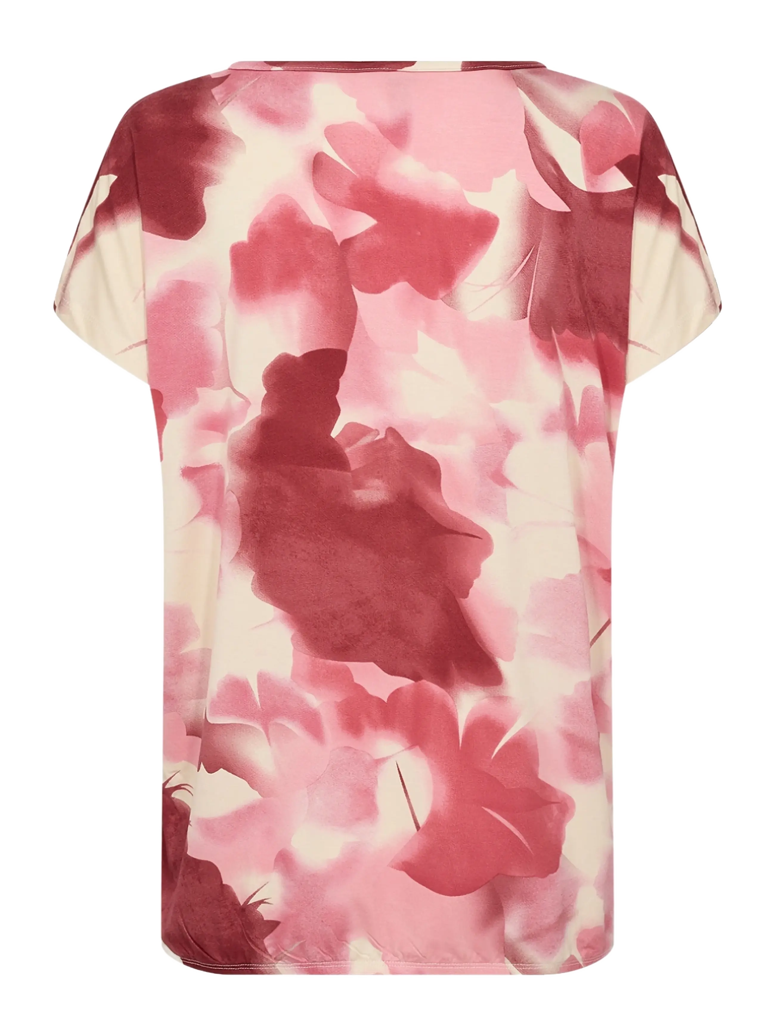Soyaconcept - SC-MARICA AOP - t-shirts - 4390 rapture rose combi - 2