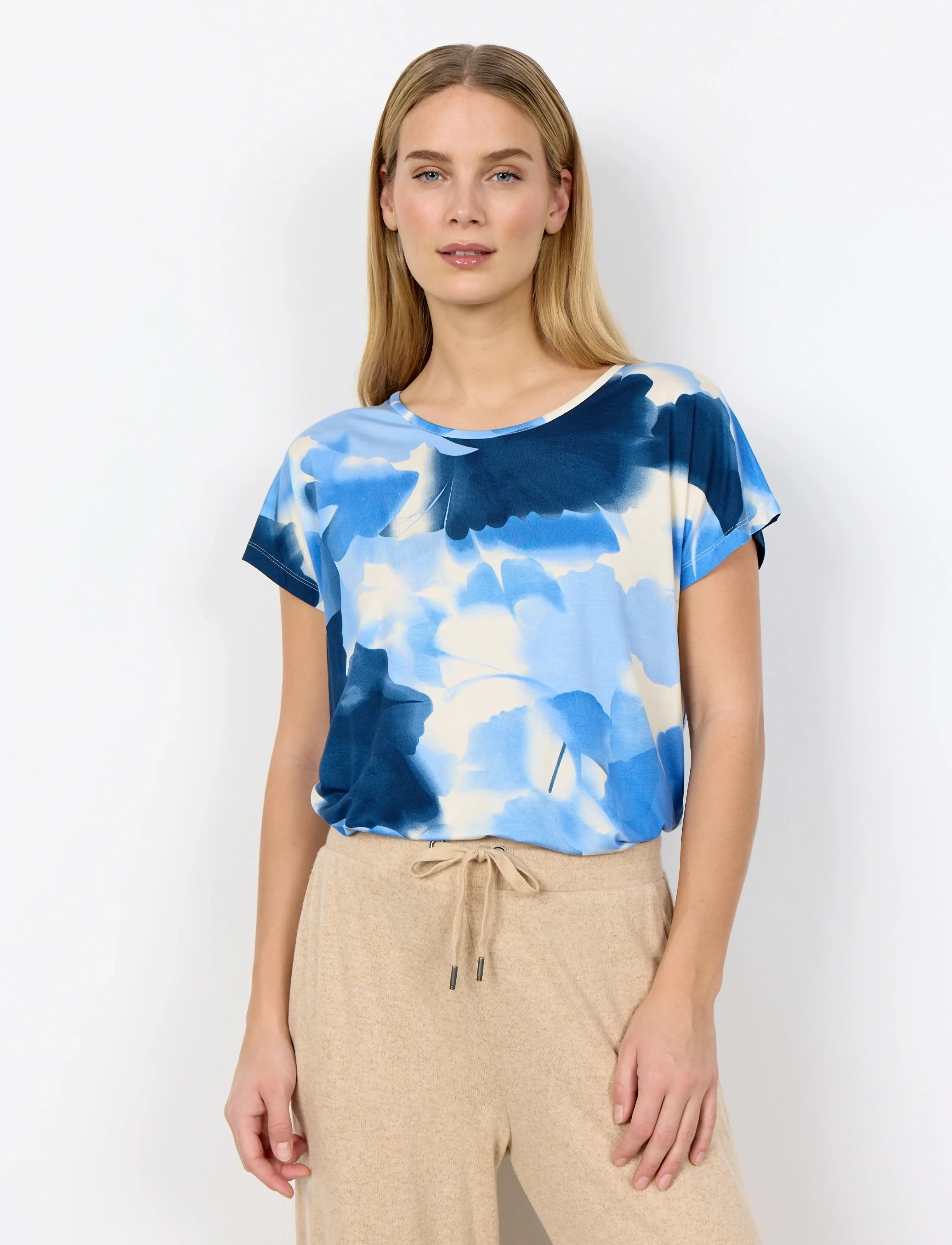 Soyaconcept SC-MARICA AOP - T-shirts - 6250 WINDSURFER COMBI / multi