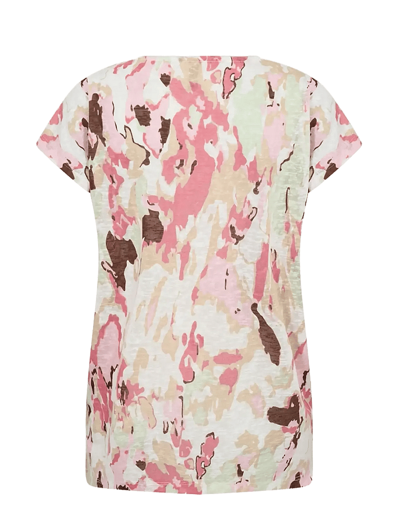 Soyaconcept - SC-ARETHA - t-shirts - 4390 rapture rose combi - 2