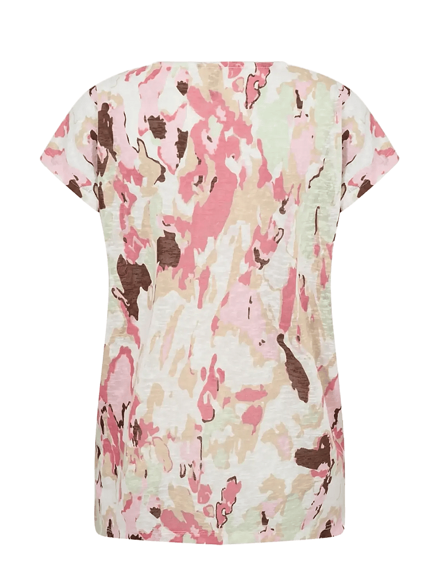 Soyaconcept - SC-ARETHA - t-shirts - 4390 rapture rose combi - 2