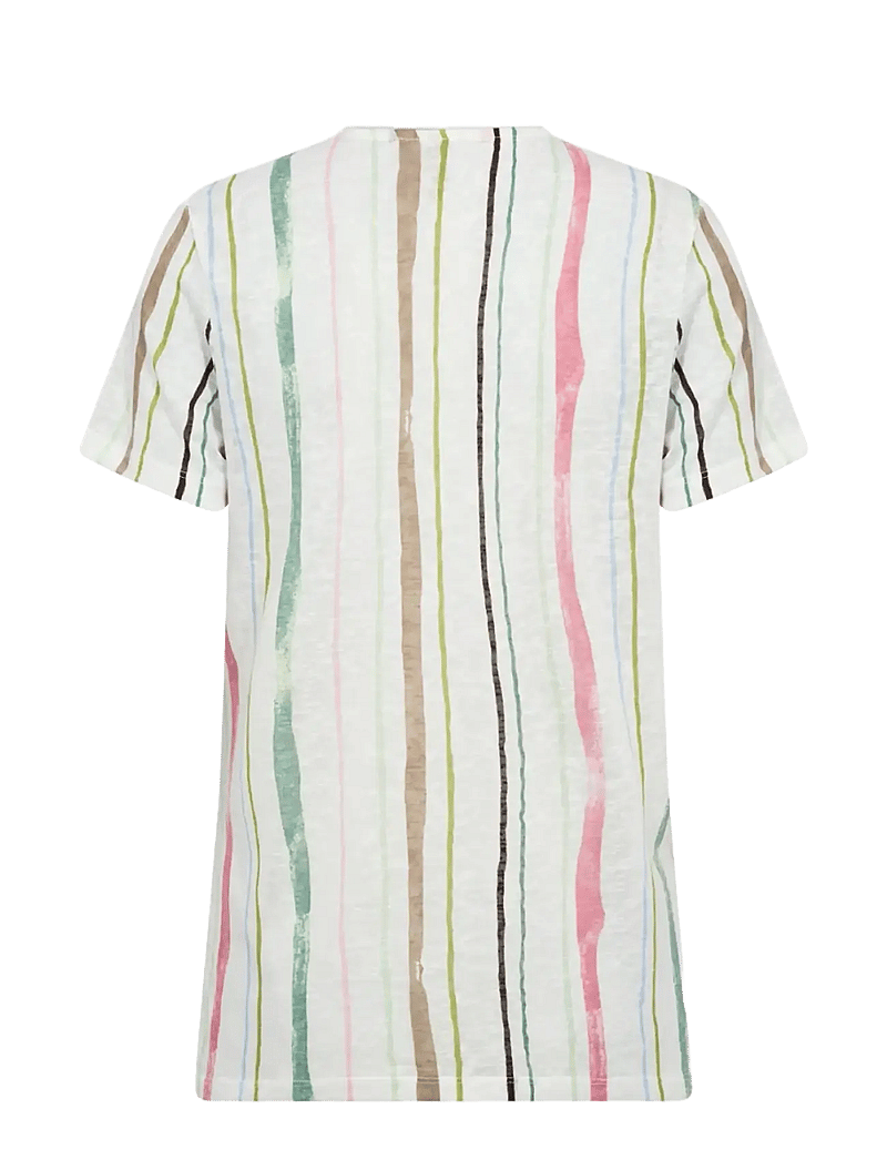 Soyaconcept - SC-ARETHA - t-shirts - 7505c frosty spruce combi - 2