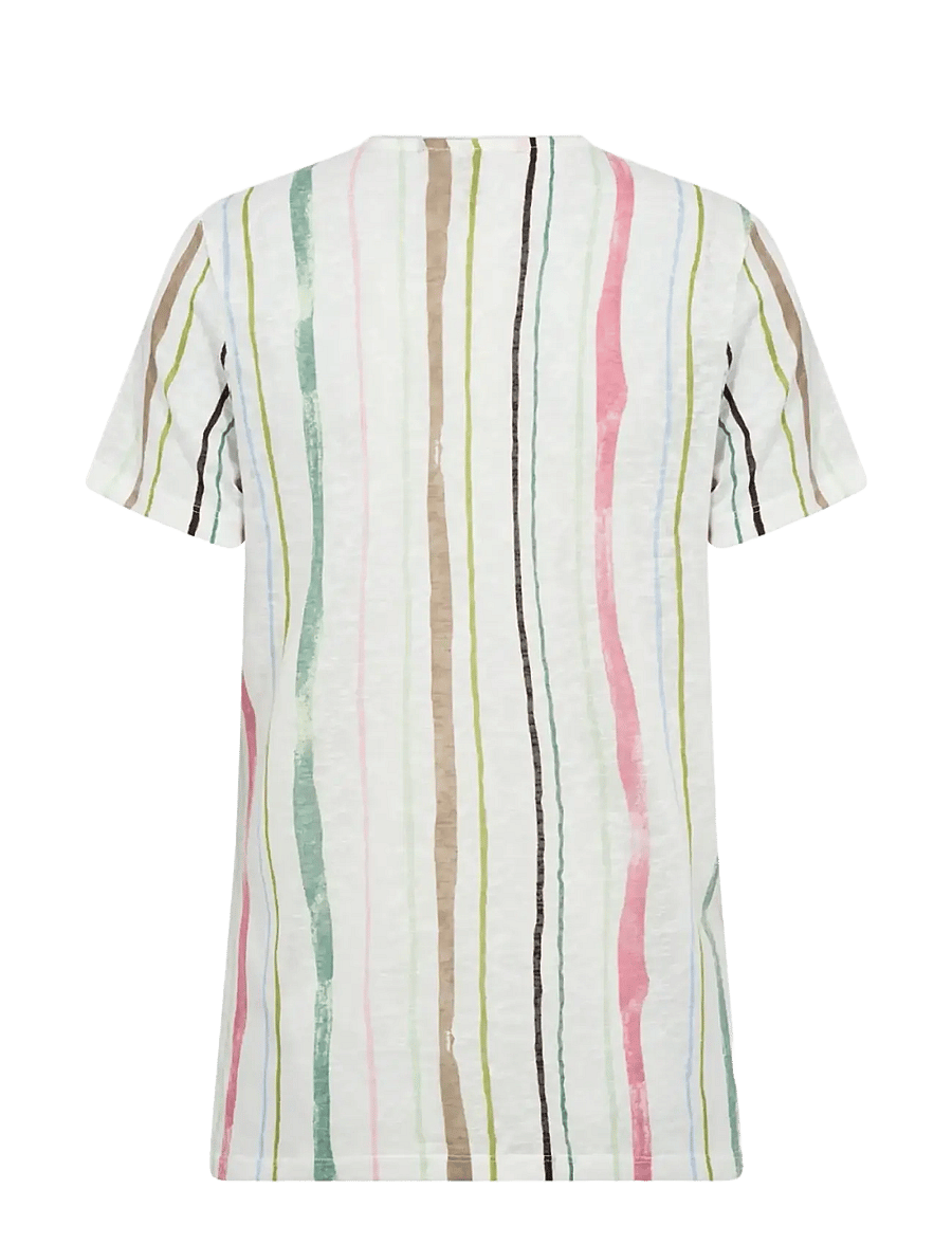 Soyaconcept - SC-ARETHA - t-shirts - 7505c frosty spruce combi - 2