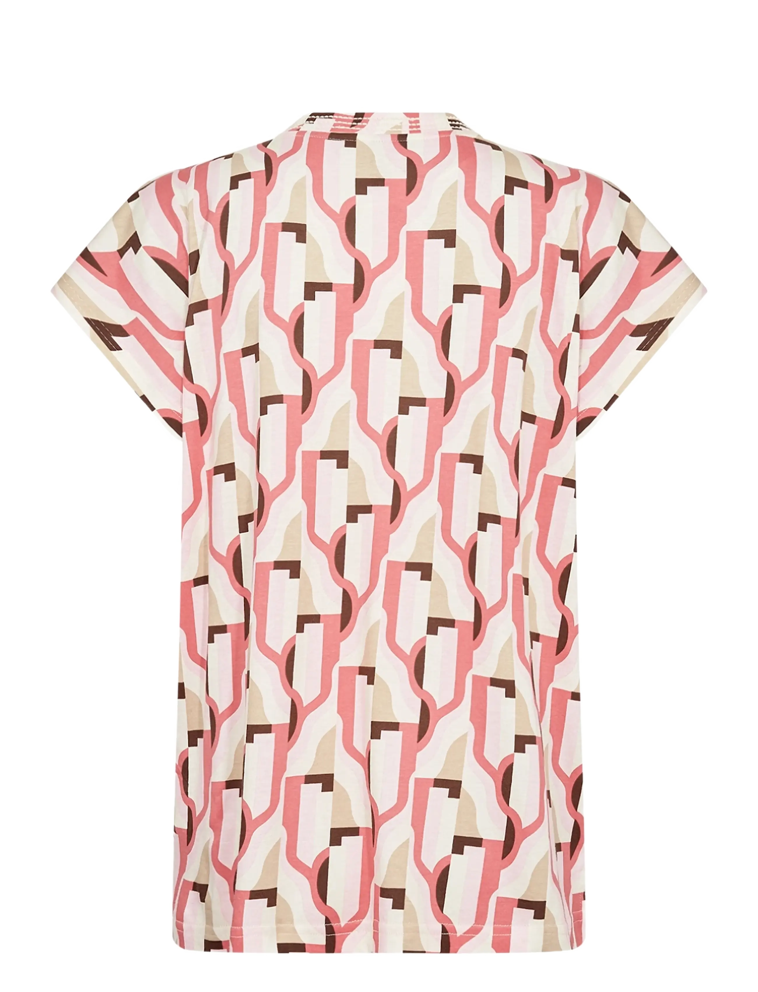 Soyaconcept - SC-FELICITY AOP - lühikeste varrukatega pluusid - 4390 rapture rose combi - 2