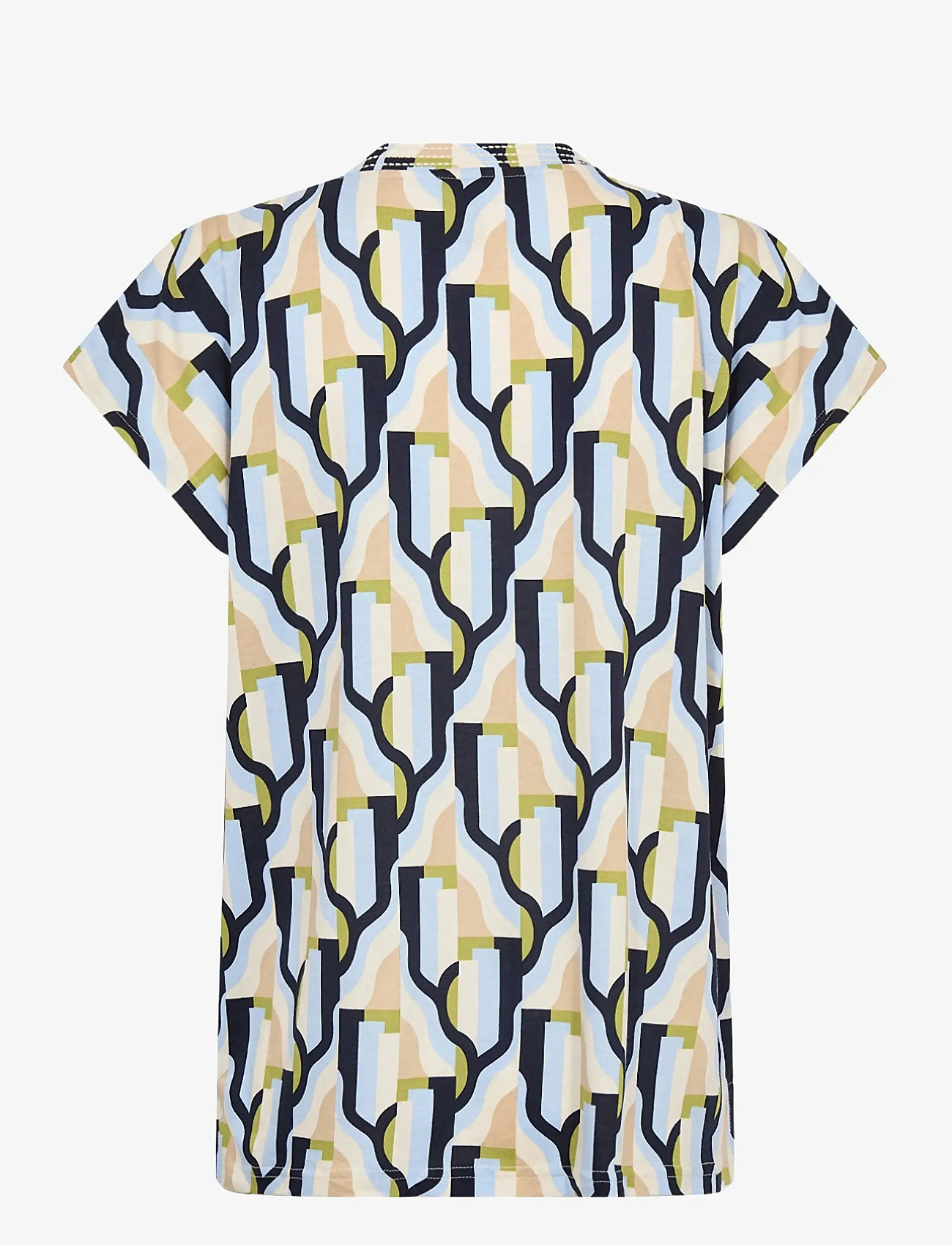 Soyaconcept - SC-FELICITY AOP - kurzämlige blusen - 6250 windsurfer combi - 1