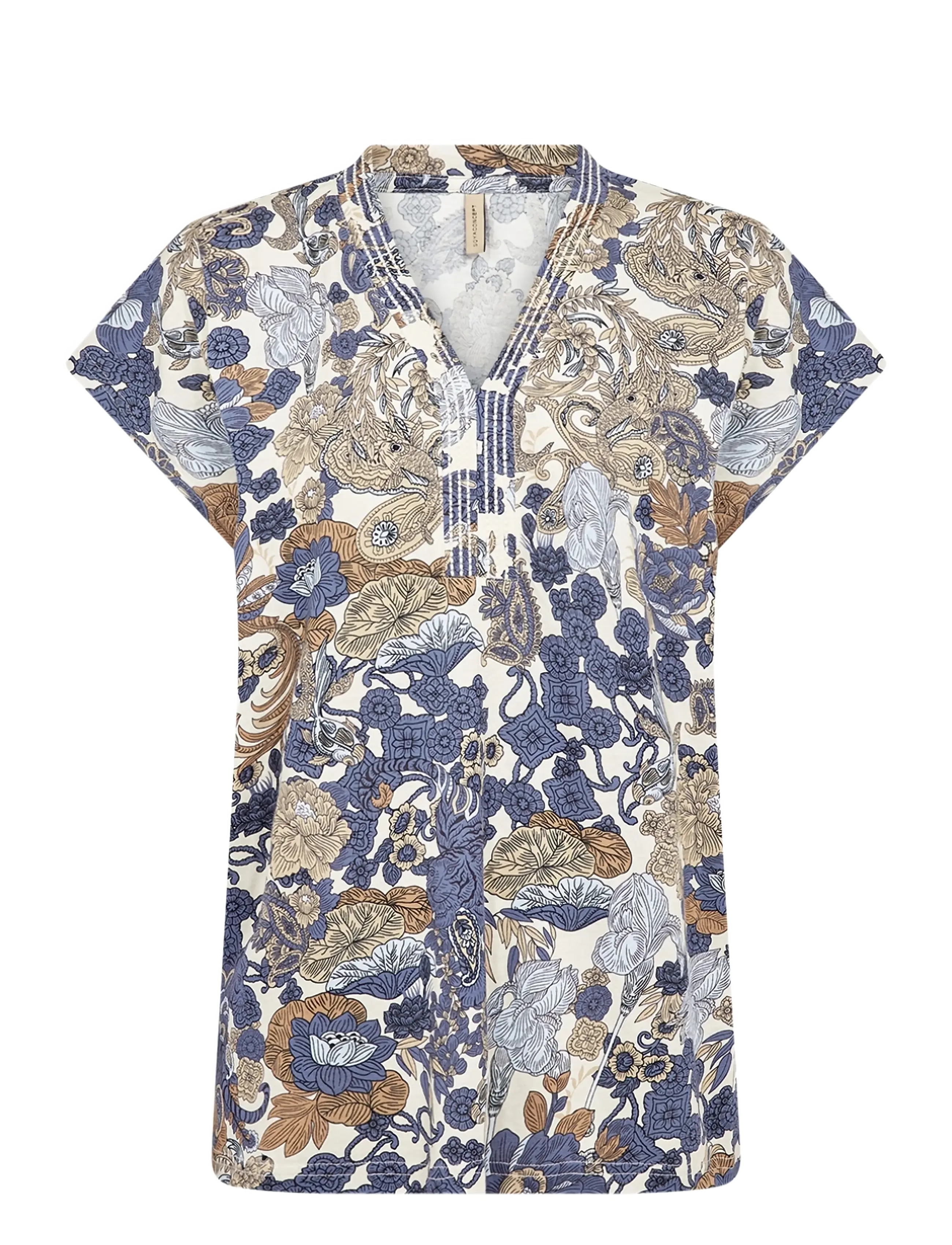 Soyaconcept SC-FELICITY AOP - Uus - 6910 NAVY COMBI / multi