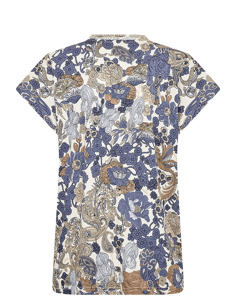 Soyaconcept - SC-FELICITY AOP - t-särgid - 6910 navy combi - 1